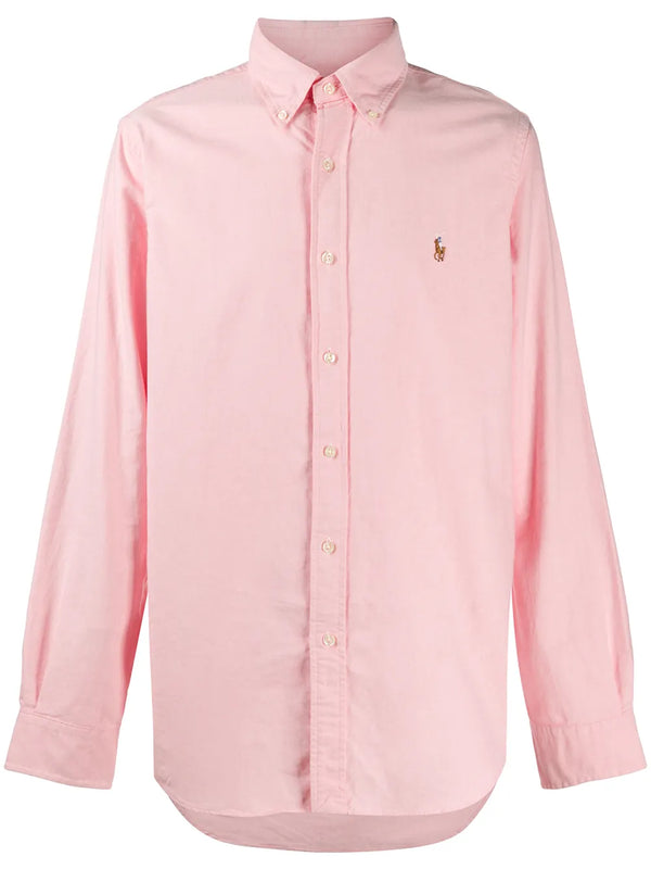 Camisa Oxford Ralph Lauren Rosa